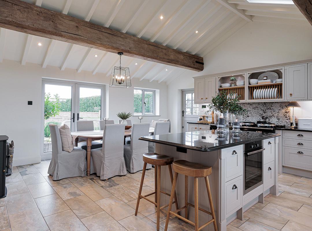 Kitchen of a Cheshire home sold by Mark Johnson
